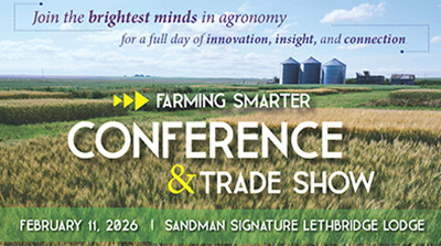 Farming Smarter Conference & Trade Show brings your fresh agronomy updates from the field, only February 11.